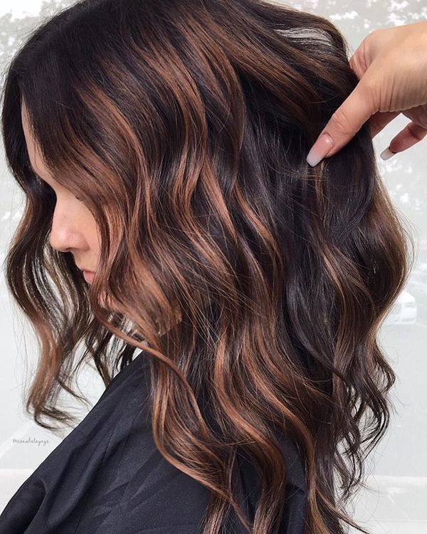 Chocolate cake hair color