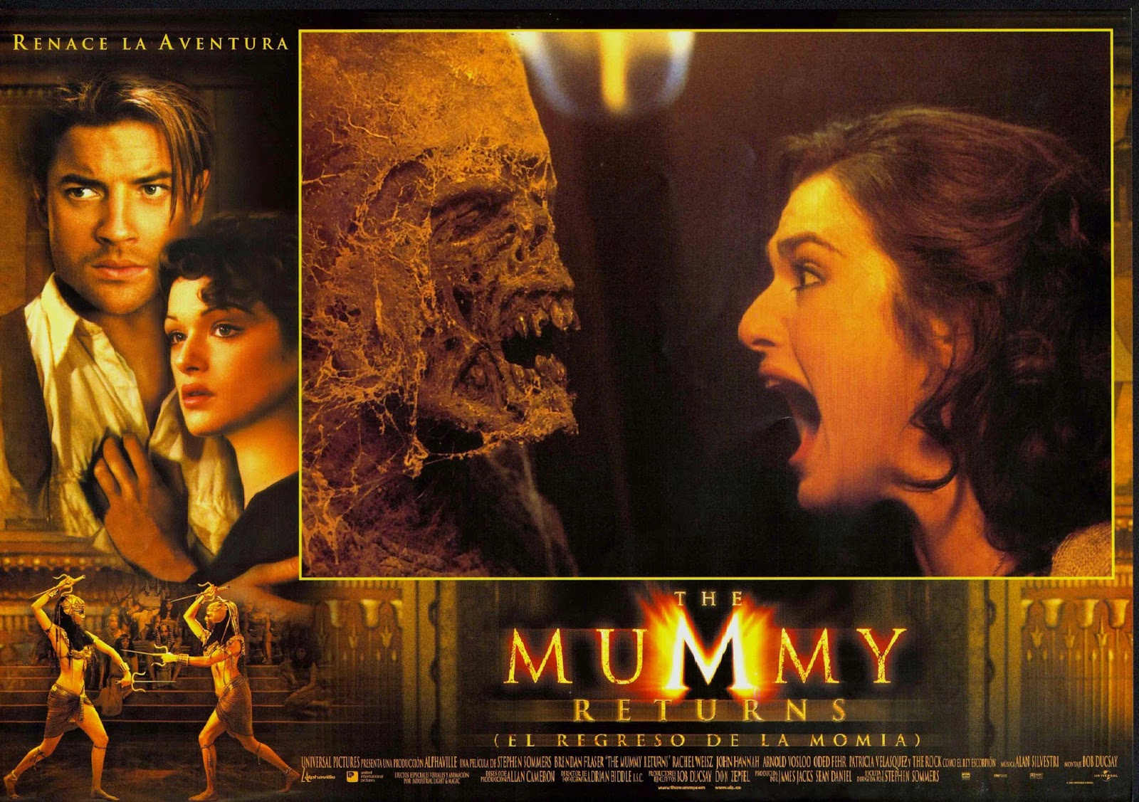 Le Retour De La Momie Distribution Affiches - Photos d'exploitation - Bandes annonces: Le retour de la