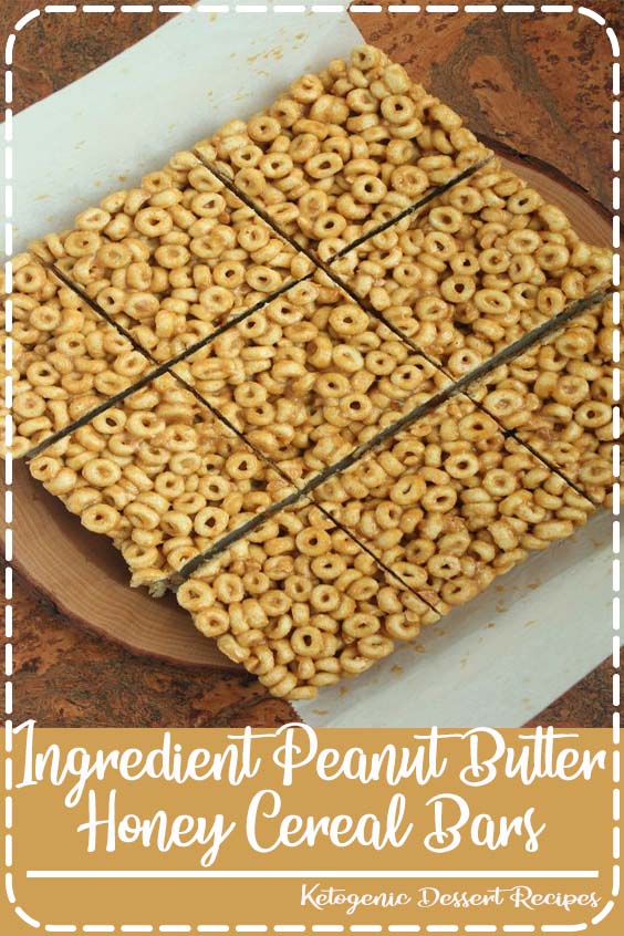 3 Ingredient Peanut Butter & Honey Cereal Bars Natalie W. Sandiford