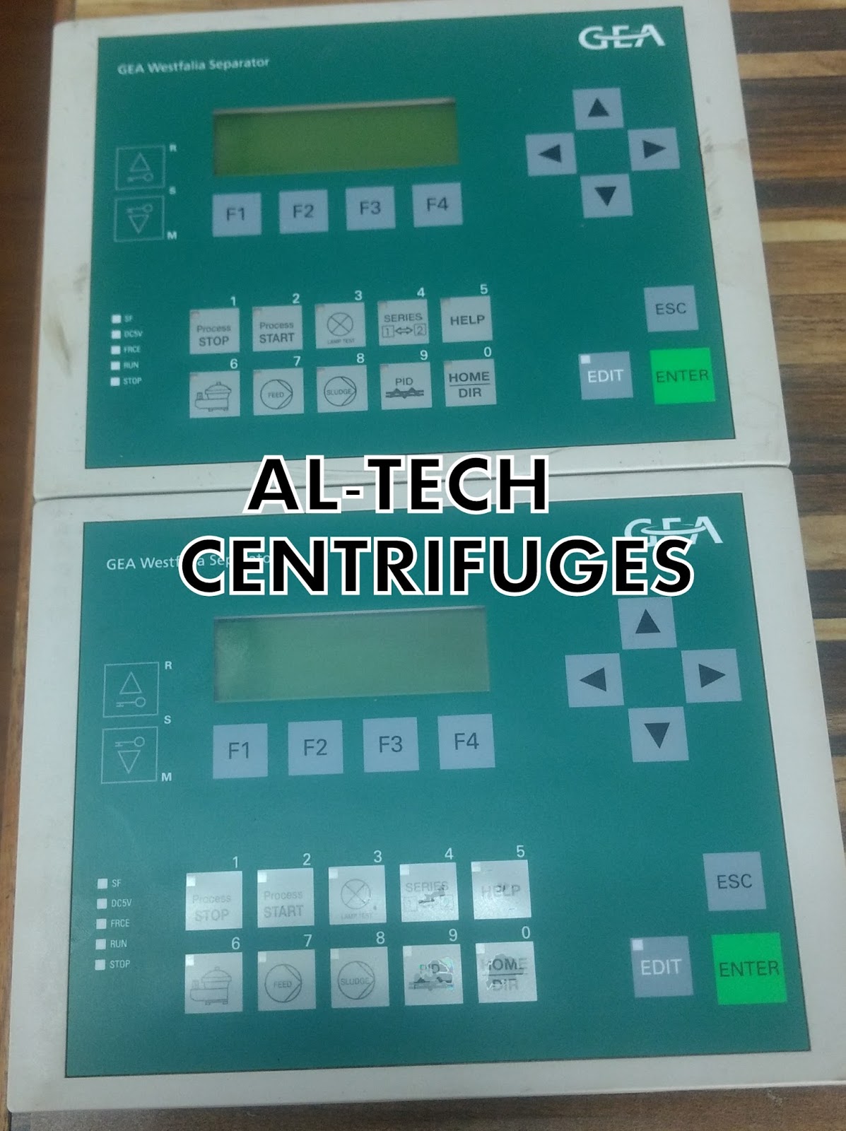 AL-TECH CENTRIFUGES : WESTFALIA SEPARATOR SPARES : AL-TECH CENTRIFUGES