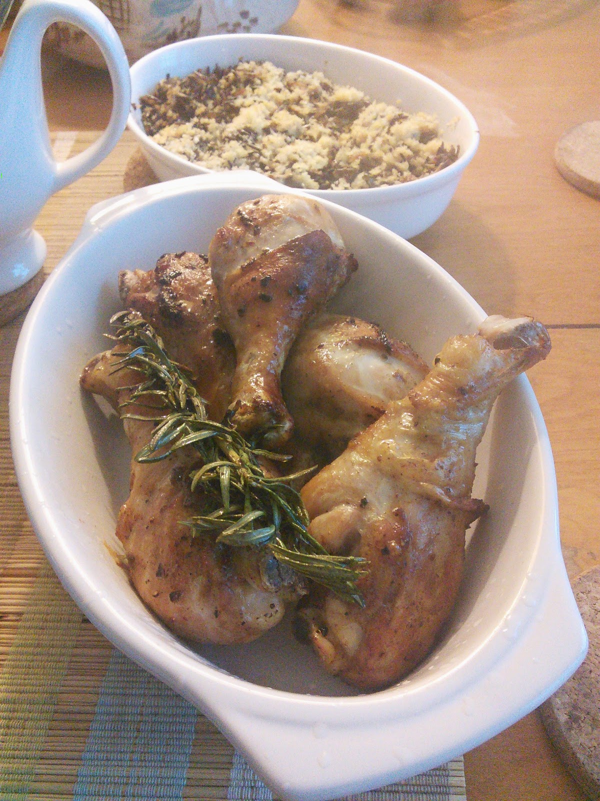 Albino Chocodile Cognac Herbed Chicken