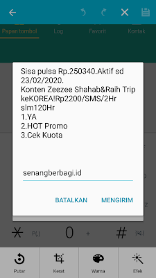 Bukti Pulsa Gratis All Operator dari Aplikasi Akulaku Terbaru 2019