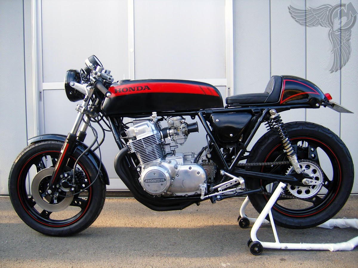 honda cb750 cafe - left | rocketgarage