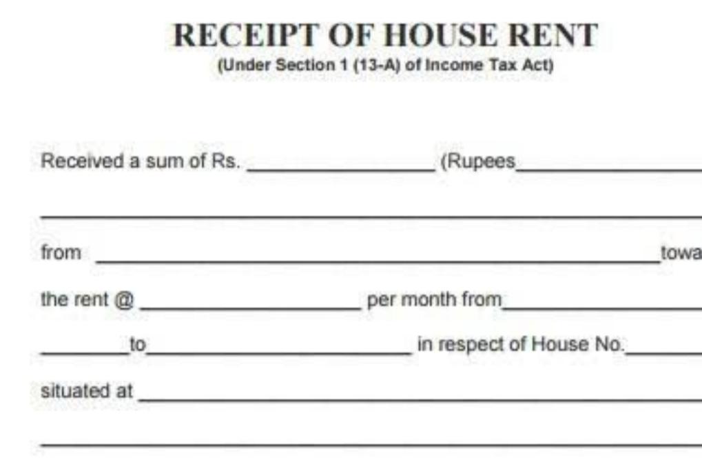 receipt-of-house-rent-form