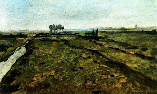 Mondrian, Paesaggio presso Amsterdan, 1902