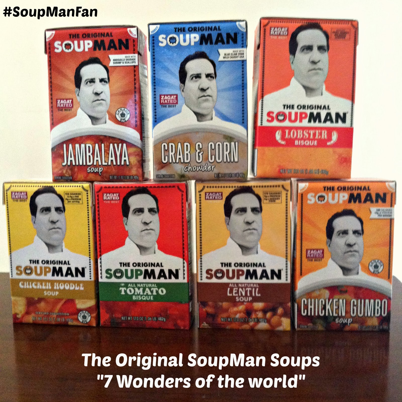 Soup for you! with the Original SoupMan SoupManFan ad Mom Files