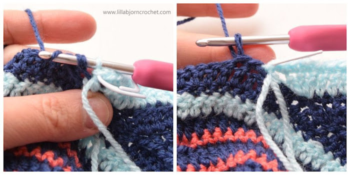 Rozeta CAL: week 8 Row 14