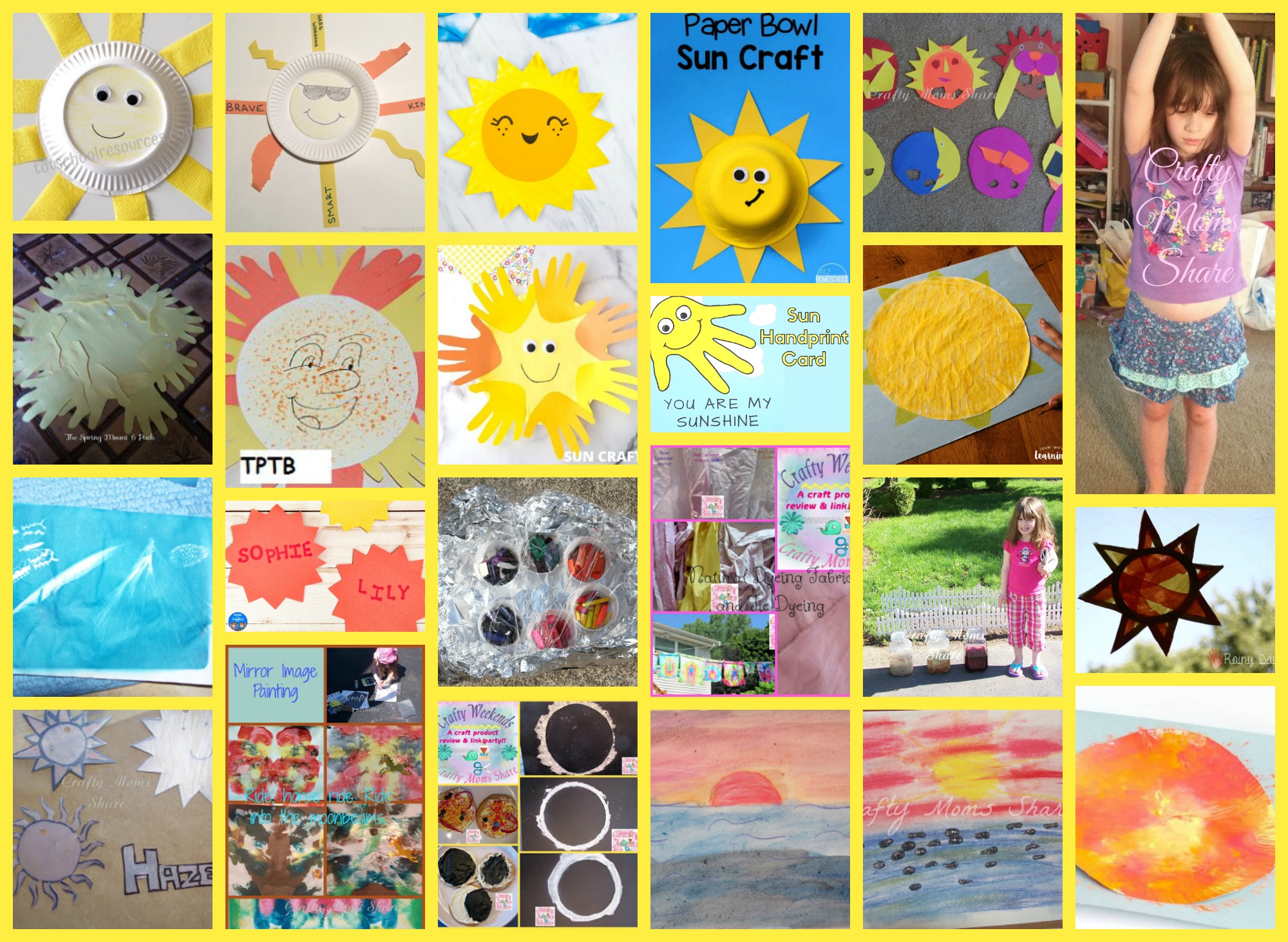 Crafty Moms Share: The Moon and the Sun -- Fun Facts, Books and Craft