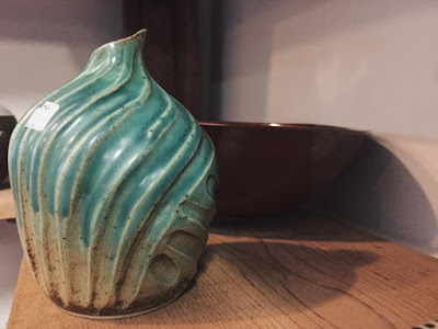 Pottery by Lily L, featured at Hemlock Mountain Coffee Co in Agassiz BC
