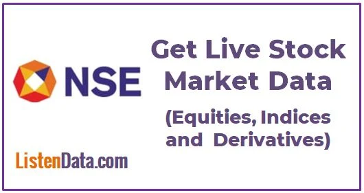 Live Indian Stock Market Data