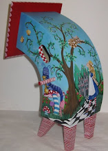 Alice in Wonderland Birdhouse