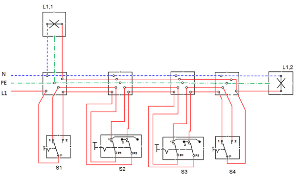 Komponen dan Fungsi Alat Instalasi Penerangan Saklar