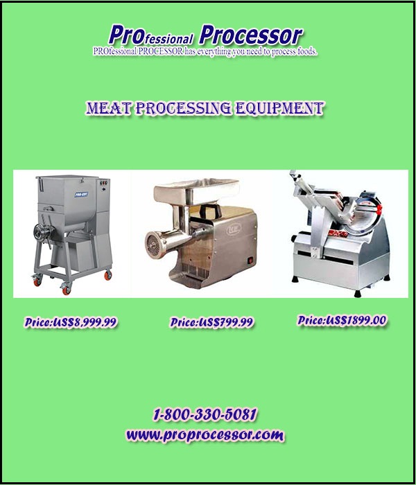 Food Processing Equipment for the Professional Top