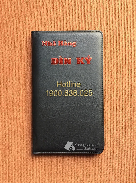 bìa menu nhà hàng