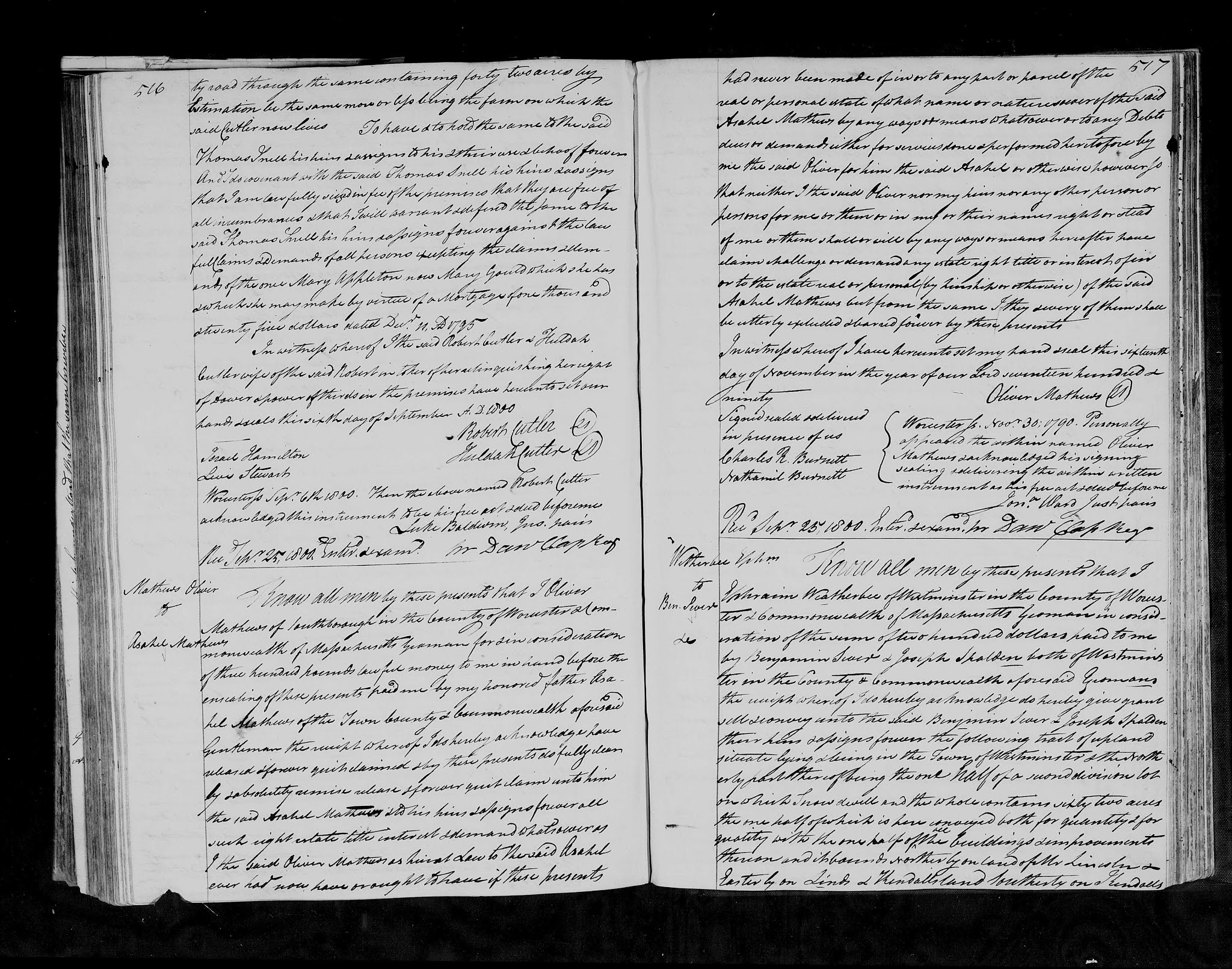 GeneaMusings Amanuensis Monday 1800 Mortgage Deed of Ephraim