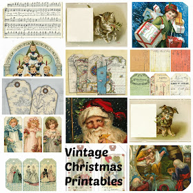 Tinker Tinker Craft: Vintage Christmas Printable's: Free downloads ...