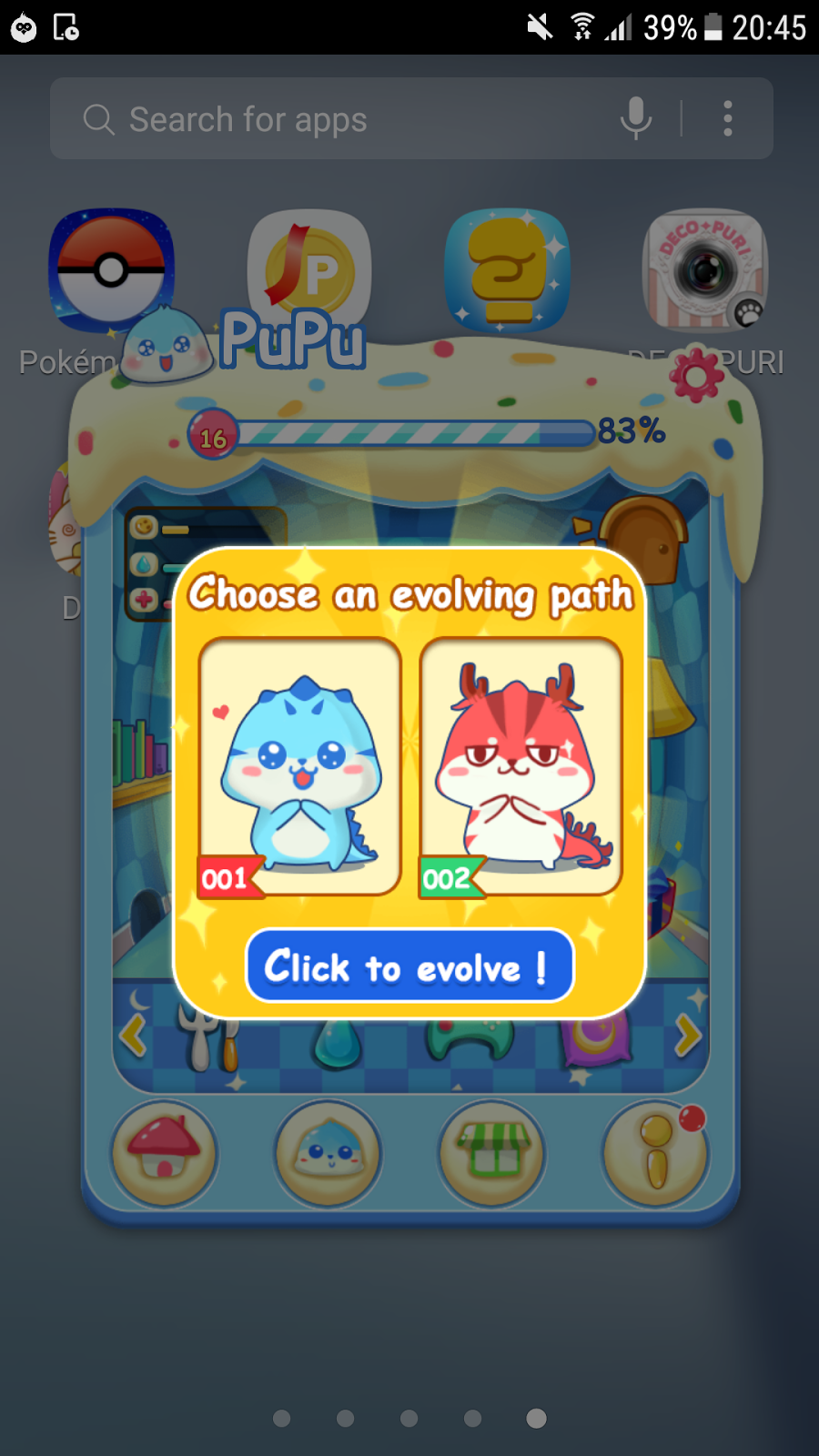 Pu & Eat Everyday Pululu the cutest virtual pet app D