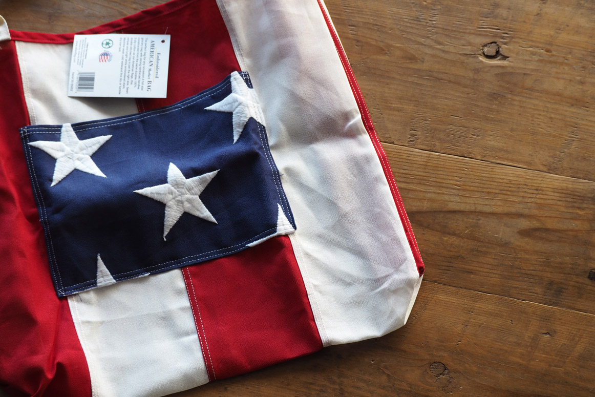 ALLIED FLAG COMPANY "FLAG MARKET TOTE" USONIAN GOODS STORE