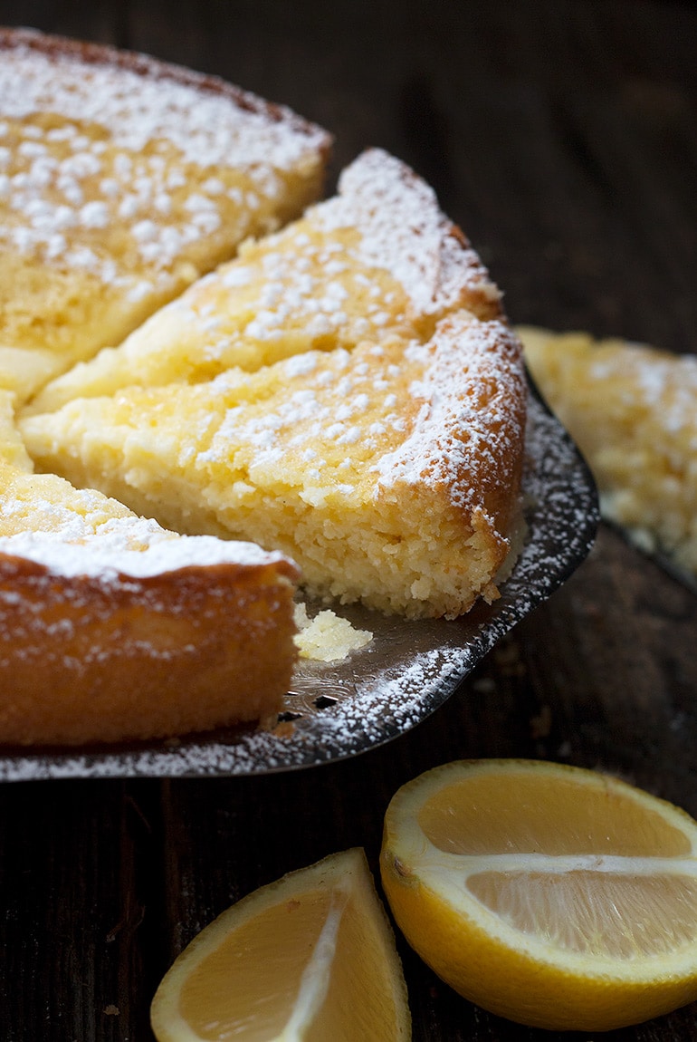 Lemon Cream Butter Cake
