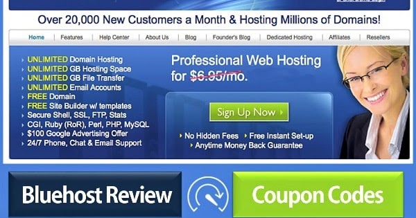 Bluehost coupon code