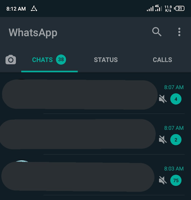 Whatsapp dark mode feature launched