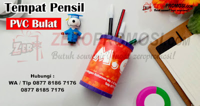 Tempat Pensil PVC Bentuk Bulat, Tempat Pen Pensil Meja Bentuk Bulat, Pen Holder PVC Custome, kotak pensil rakit bulat