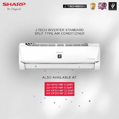Sharp J-Tech Inverter Standard Split Type Air conditioners