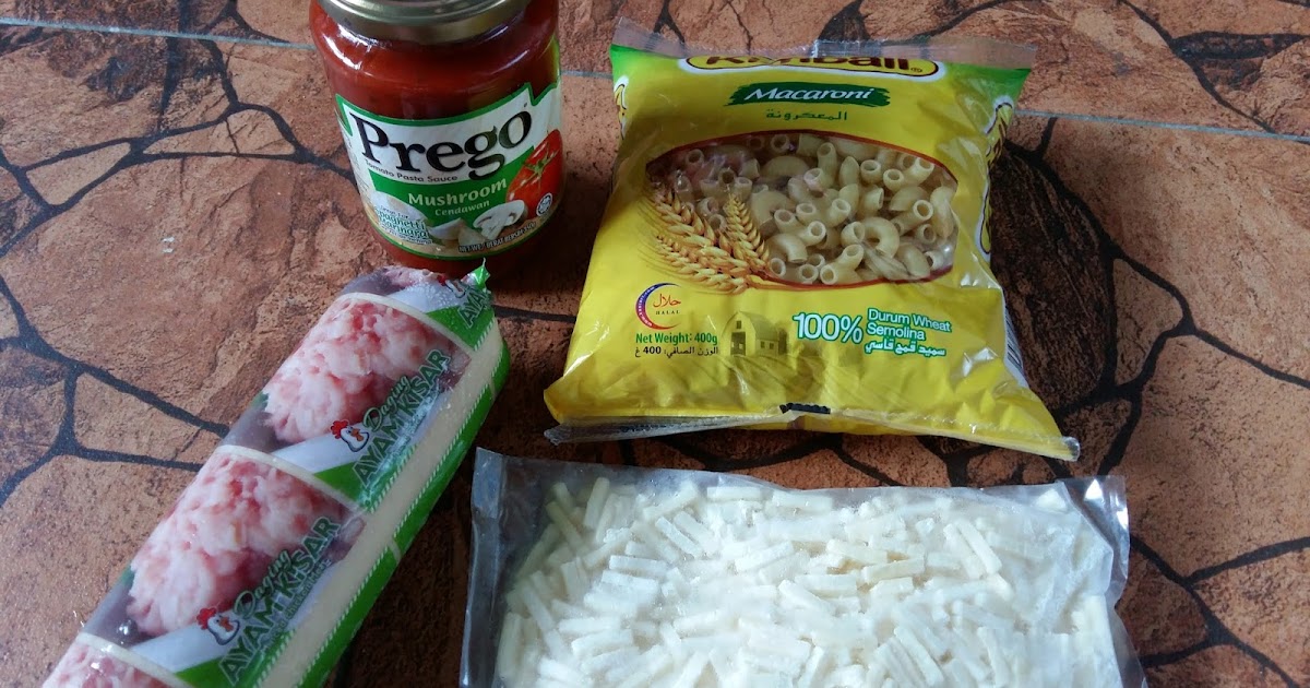 RESEPI MAKARONI CHEESE BAKAR Busyra Takiyudin