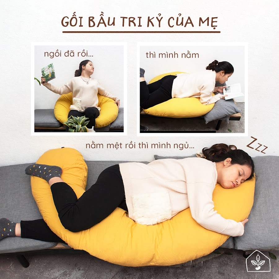 [A159] Tìm hiểu mẫu gối đa năng Bà Bầu giảm đau mỏi cơ thể tốt nhất