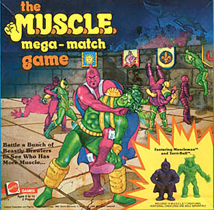 M.U.S.C.L.E. Mega Match Board Game