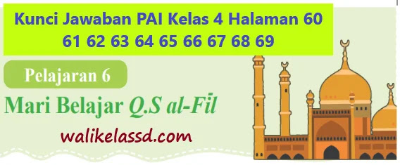 Kunci jawaban pendidikan agama islam dan budi pekerti kelas 4 halaman 108
