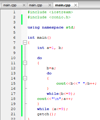 Perulangan (Looping) dan Contoh Program Code Block C++