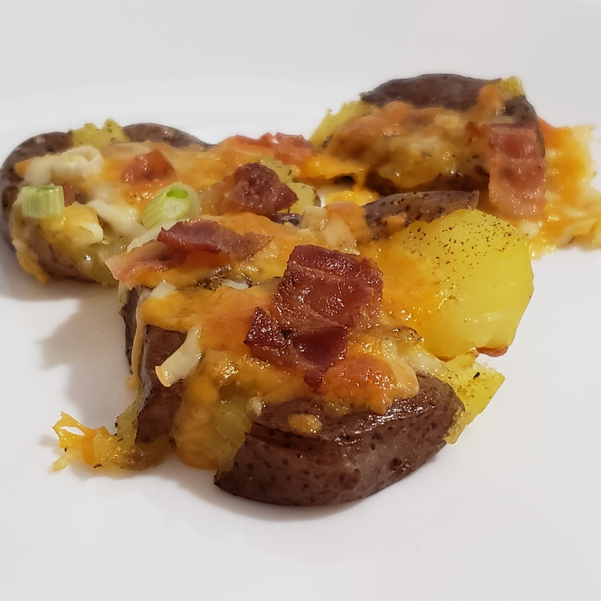 Baked Smashed Red Potatoes