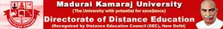 Madurai Kamaraj University Results 2014 www.mkudde.org MKU MBA B.Com Distance Education
