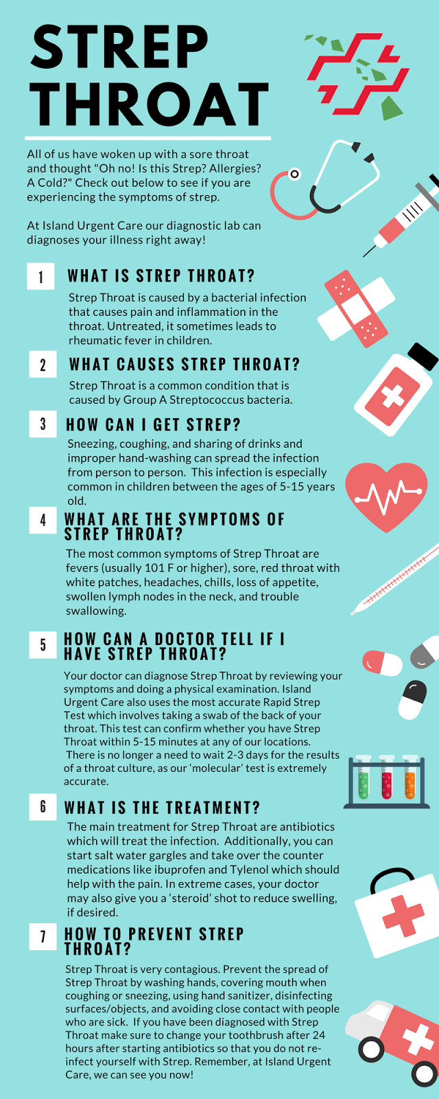 Island Urgent Care Blog Do I Have Strep Throat?