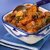 Sopa mexicana de carne com espinafre