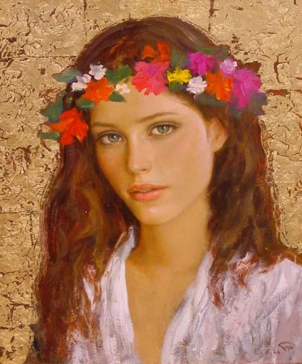 Goyo Dominguez 1960 | Spanish-born British Romantic Realist painter 