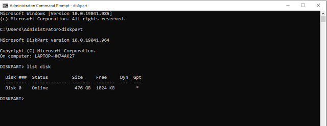 Cara Mengetahui Tipe Partisi MBR atau GPT di Windows 10/8/7 dengan