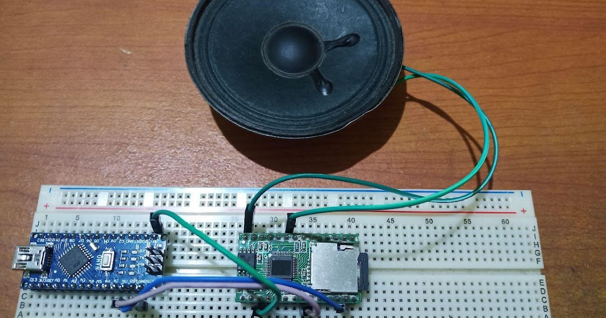 Putar mp3 dengan Arduino Nano dan modul WT5001M02-28P - Oji Setyawan Blog's