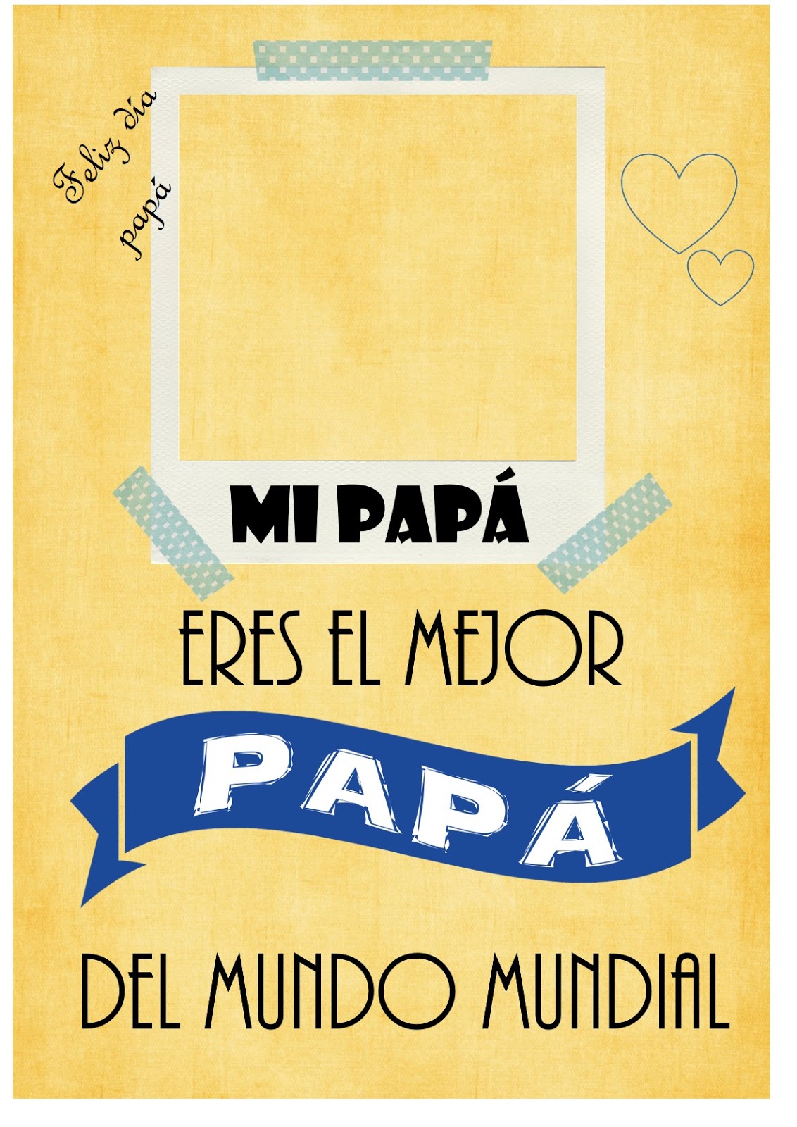 IMPRIMIBLES PARA EL DÍA DEL PADRE