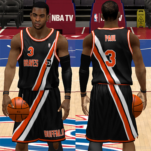 NBA 2K13 Buffalo Braves Retro Jersey Patch 