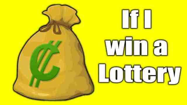 if i win a lottery essay