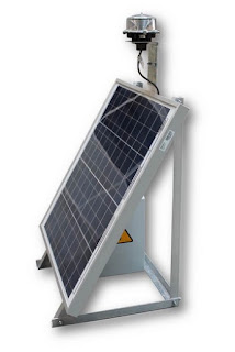 Luxsolar medium intensity solar enerjili uçak ikaz lambası