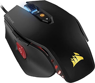 Corsair M65 PRO RGB Optical FPS Gaming Mouse (12000 DPI Optical Sensor, Adjustable Weights, 8 Programmable Buttons, 3-Zone RGB Multi-Colour Backlighting, Xbox One Compatible)