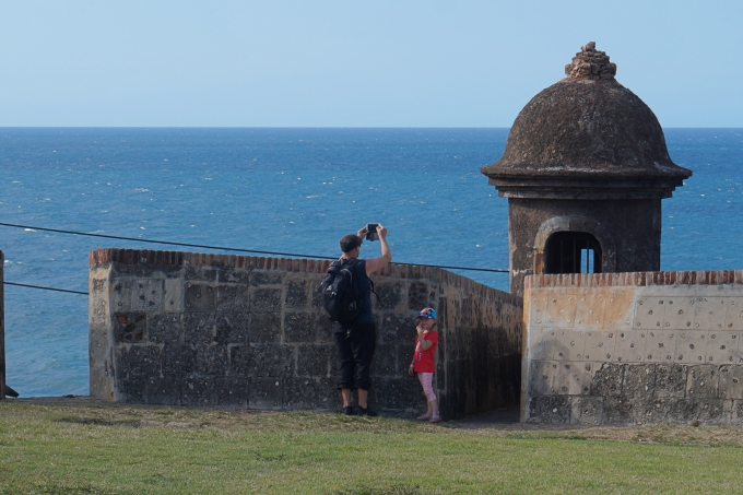 Vanha San Juan / Puerto Rico Karibian risteilyllä - kokemuksia lasten kanssa 