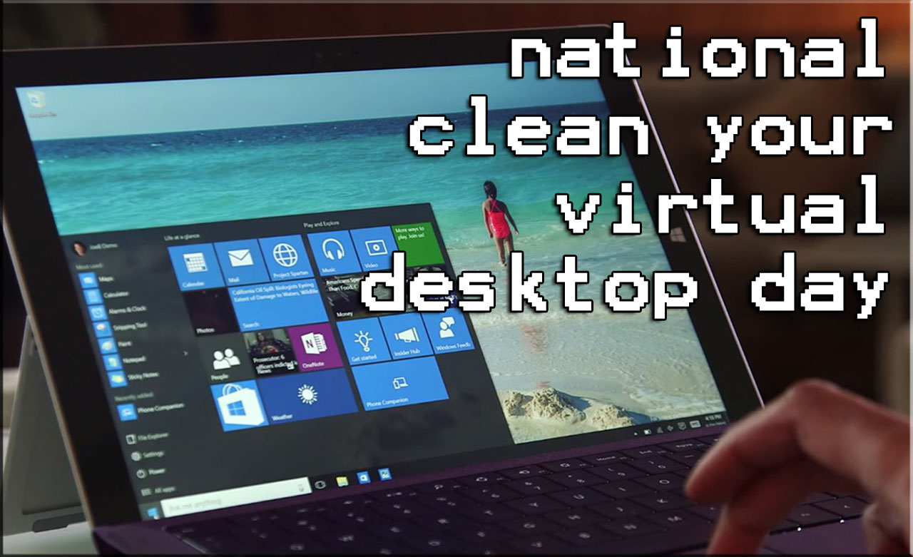 National Clean Your Virtual Desktop Wishes Awesome Images, Pictures, Photos, Wallpapers