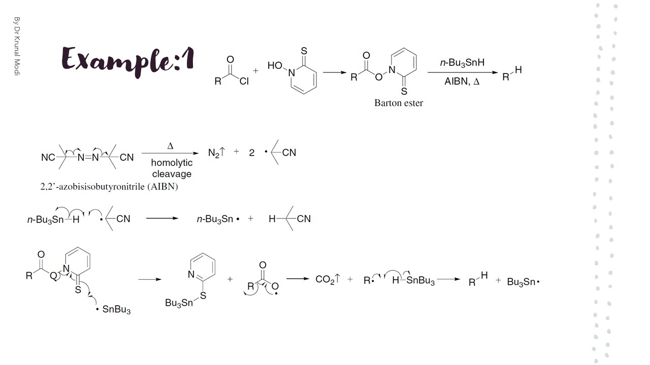 Named Organic Chemical ReactionLecture3 (Barton reaction or Barton