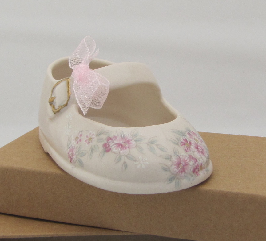 Janiscraft Personalized Porcelain Baby Shoes