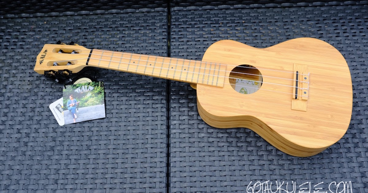 GOT A UKULELE - Ukulele reviews and beginners tips: KA-BMB-C Bamboo Concert Ukulele - REVIEW