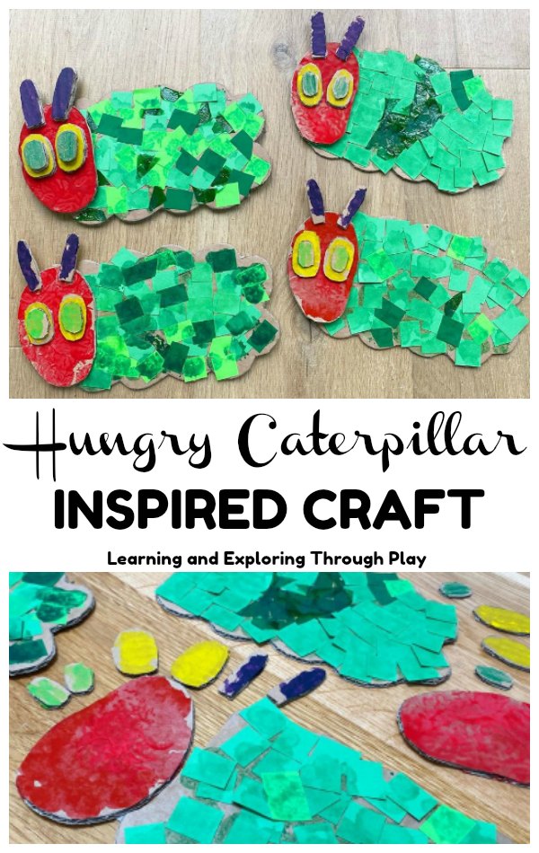 Learning and Exploring Through Play Very Hungry Caterpillar Craft
